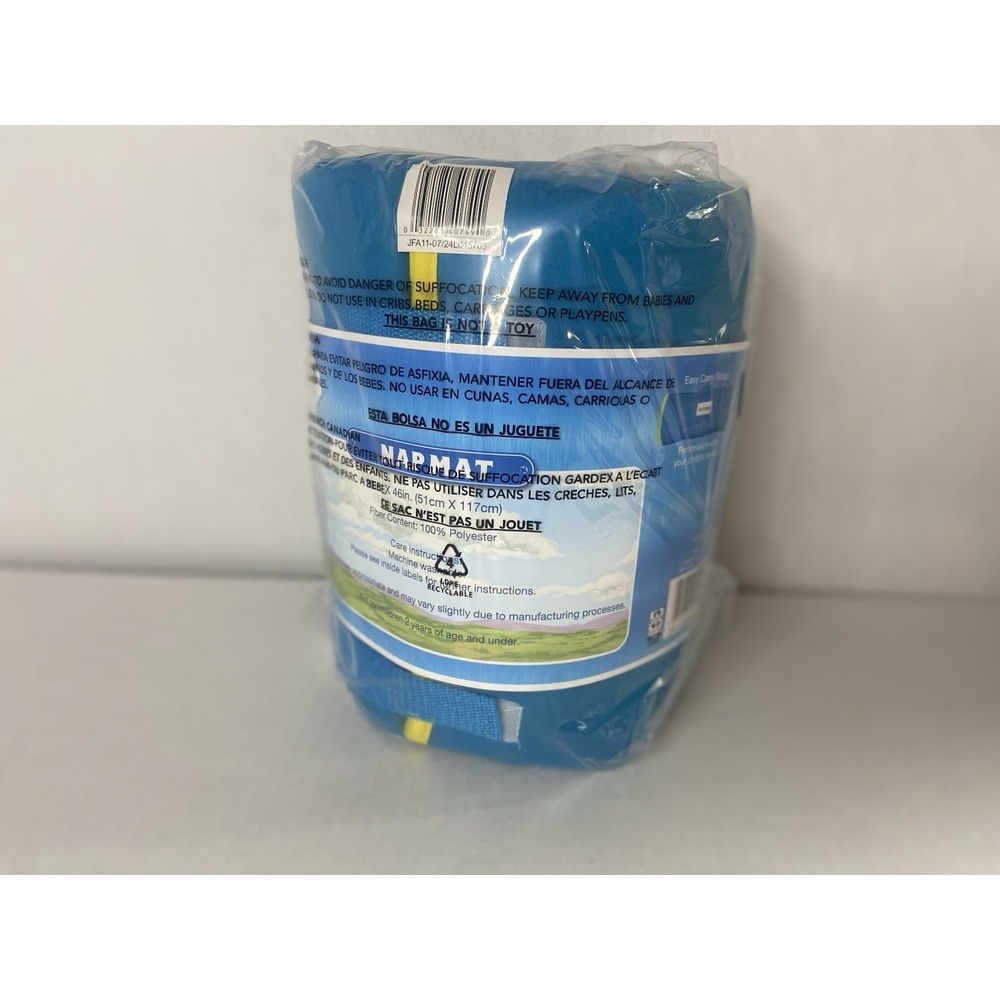 Thomas & Friends Race with Thomas Kids Nap Mat Blue 46x20 w Pillow - Picture 8 of 15